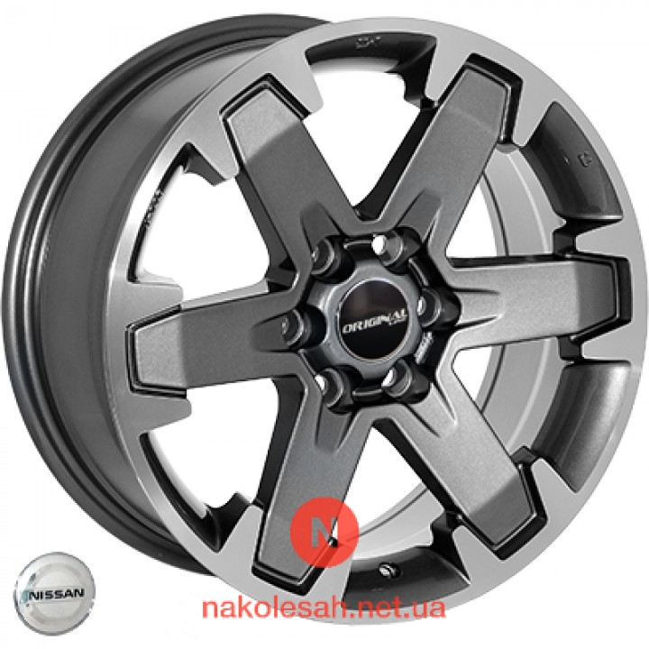 Zorat Wheels BK5133 7x16 6x114.3 ET30 DIA66.1 GP