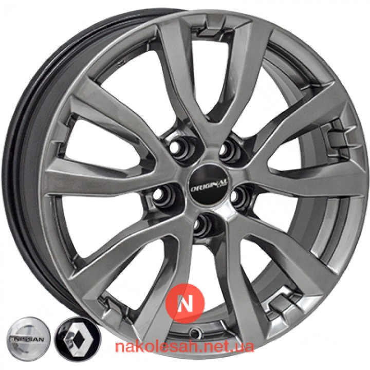 Zorat Wheels BK5504 7x17 5x110 ET40 DIA65.1 HB