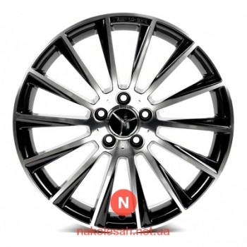 Replica Mercedes MR866 8.5x19 5x112 ET38 DIA66.6 BKF