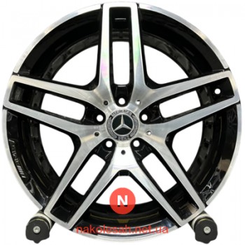Mercedes OEM A2224010000 8.5x19 5x112 ET38 DIA66.6 BKF