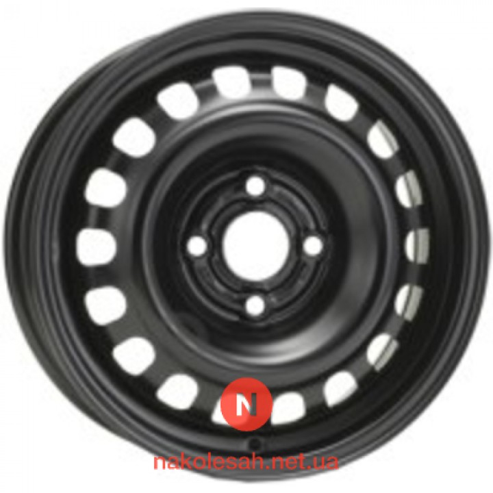 ALST (KFZ) 6515 Opel 5.5x14 4x100 ET39 DIA56.5 Black