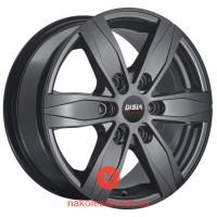 Disla Vanline 6 7x16 6x139.7 ET50 DIA93.1 Black