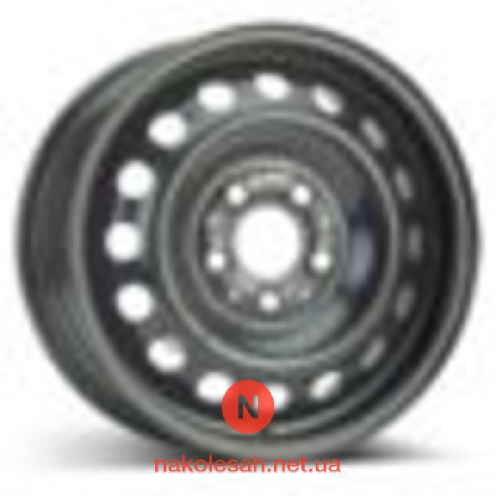 ALST (KFZ) 8420 Mercedes Benz 6x15 5x112 ET60 DIA66.5 Black