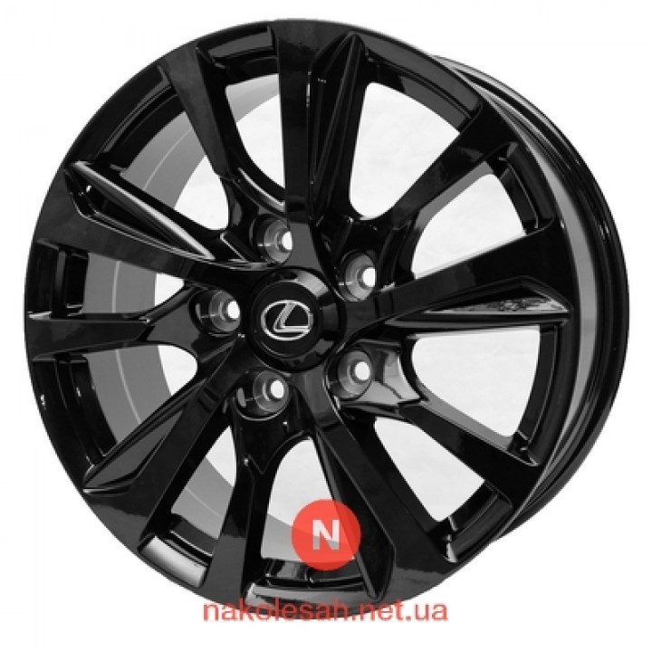 Replica Lexus R4001 8.5x20 5x150 ET40 DIA110.1 Black