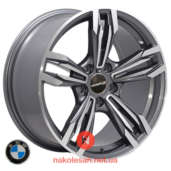 Zorat Wheels BK5730 9.5x18 5x120 ET38 DIA74.1 GP