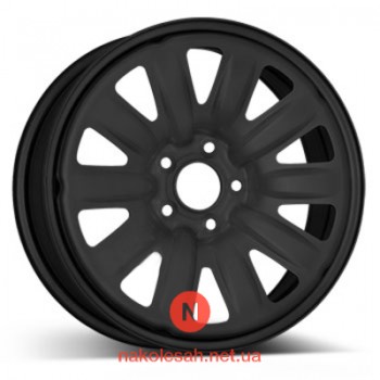 ALST (KFZ) 9997 6.5x16 4x100 ET49 DIA60.1 Black