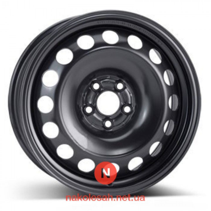 ALST (KFZ) 9680 Volkswagen 6.5x16 5x100 ET42 DIA57 Black