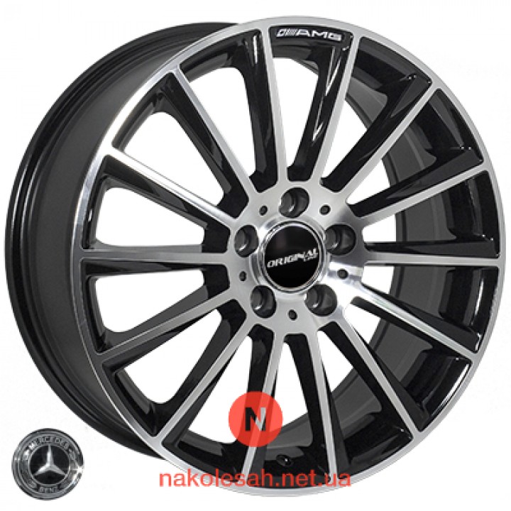 Zorat Wheels BK836B 7x16 5x112 ET37 DIA66.6 BP