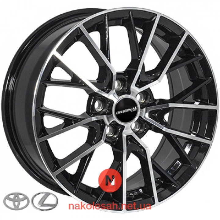 Zorat Wheels D2040 7.5x17 5x114.3 ET33 DIA60.1 MB