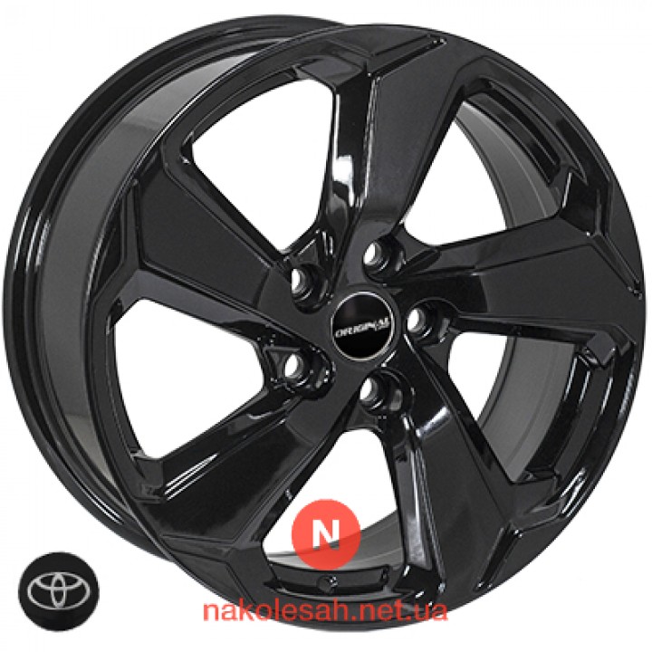 ZF QC5190 7.5x17 5x114.3 ET35 DIA60.1 Black