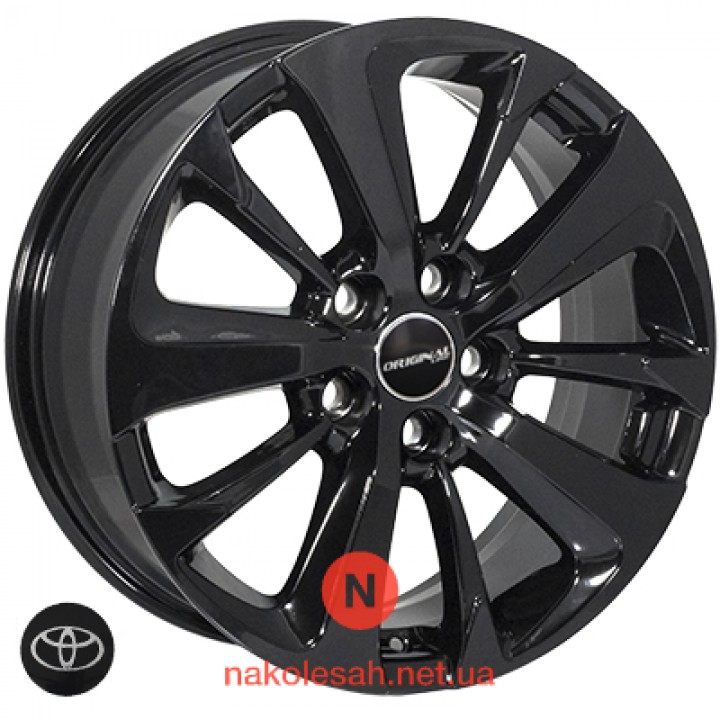 ZF TL0512 7x17 5x114.3 ET39 DIA60.1 Black