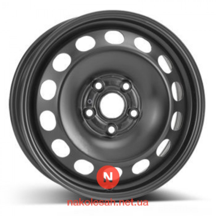 ALST (KFZ) 9915 Volkswagen 6.5x16 5x112 ET50 DIA57.1 Black