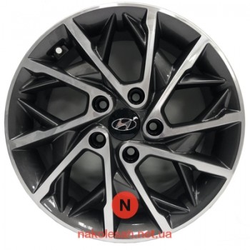 Replica Hyundai (HY131) 6.5x16 5x114.3 ET48 DIA67.1 GMF