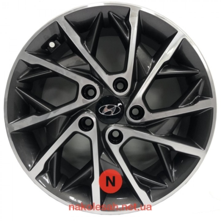 Replica Hyundai (HY131) 6.5x16 5x114.3 ET48 DIA67.1 GMF
