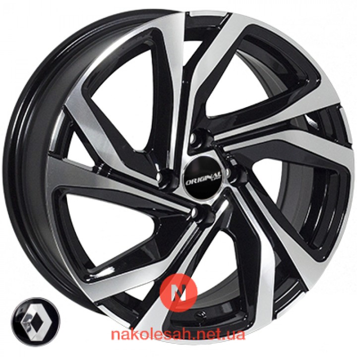 Zorat Wheels BK5762 6.5x16 5x114.3 ET45 DIA67.1 BP