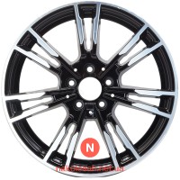 Replica B7065 8.5x19 5x120 ET30 DIA72.6 BKF