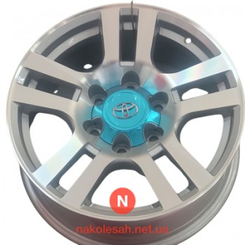 Replica TY268 7.5x17 6x139.7 ET25 DIA106.2 SMF