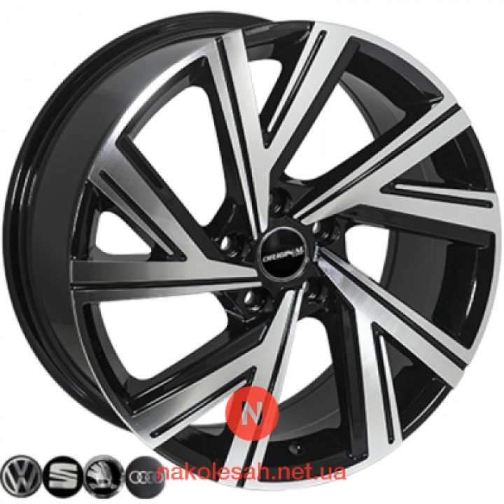 Zorat Wheels BK5805 8x18 5x112 ET45 DIA57.1 BP