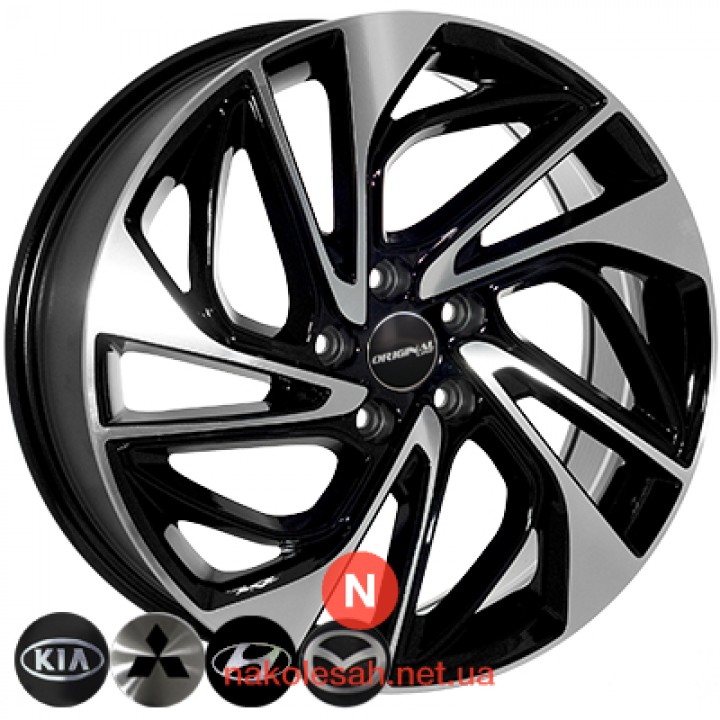 ZF FE189 7x17 5x114.3 ET40 DIA67.1 BMF