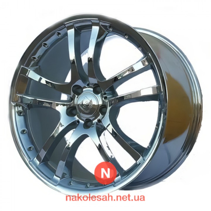 Lawu W-897 10x20 5x114.3 ET42 DIA73.1 Chrom