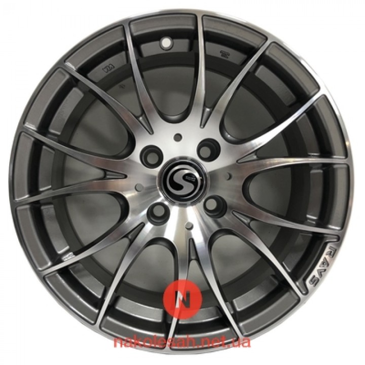 Sportmax Racing T-0575 6.5x15 4x100 ET38 DIA67.1 LSP