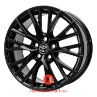 Replica Toyota D1260 7.5x17 5x114.3 ET35 DIA0 Black