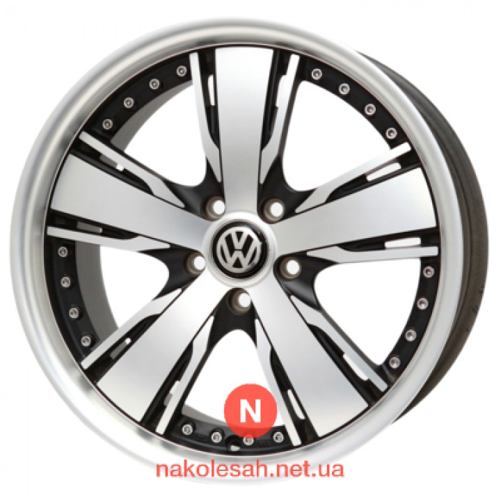 Replica Volkswagen V21 8.5x18 5x112 ET35 DIA73.1 MBMF