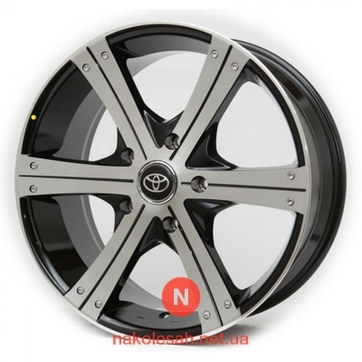 Replica Toyota M15 8.5x18 6x139.7 ET18 DIA106.1 BMF