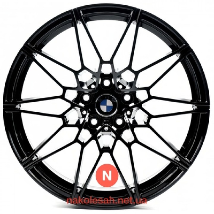 Replica B002 8.5x19 5x112 ET30 DIA66.6 Black