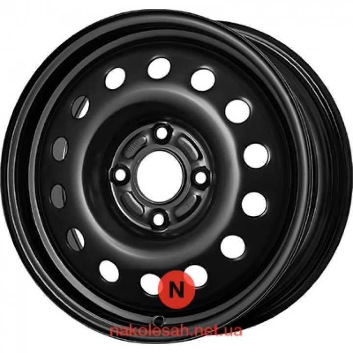 Magnetto Wheels R1-1922 6x15 4x108 ET37.5 DIA63.4 Black