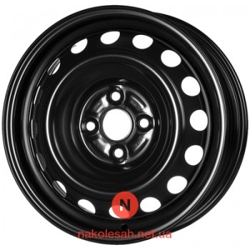 Magnetto Wheels R1-1817 5x15 4x100 ET39 DIA54.1 Black