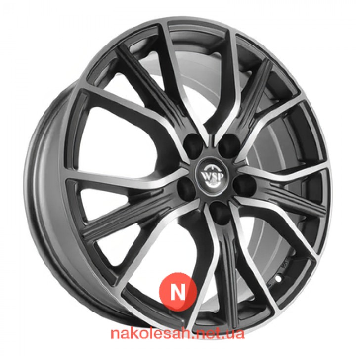 WSP Italy AUDI (WD004) Zurich 7.5x18 5x108 ET49 DIA65.1 MGMP