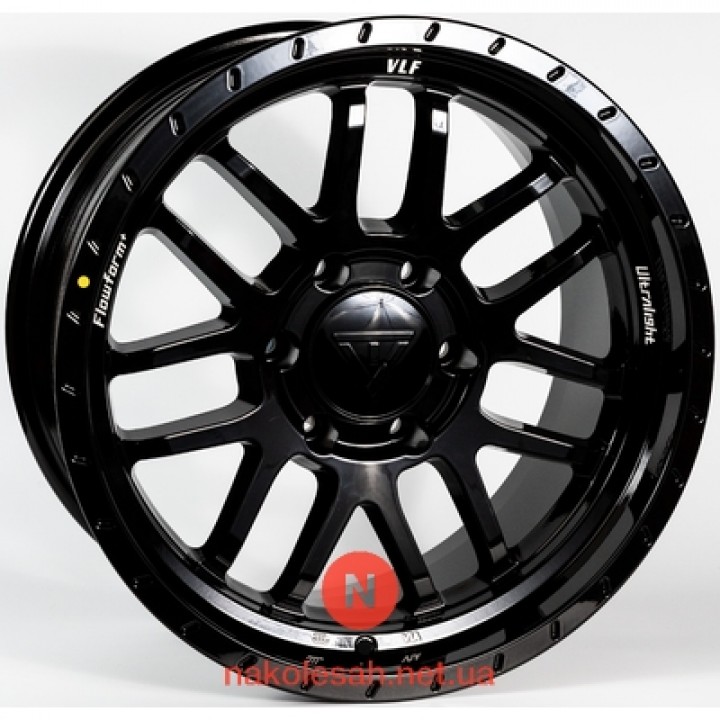 VLF VLF-S06 8.5x17 6x139.7 ET-10 DIA106.3 Black