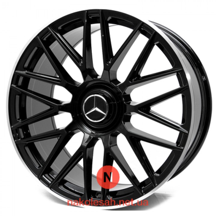 Replica Mercedes 8123 9.5x19 5x112 ET42 DIA66.6 BLP