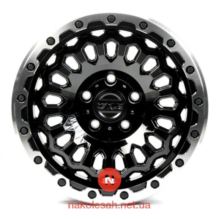 Off Road Wheels OW1710 8.5x17 5x127 ET-12 DIA71.5 GBMR