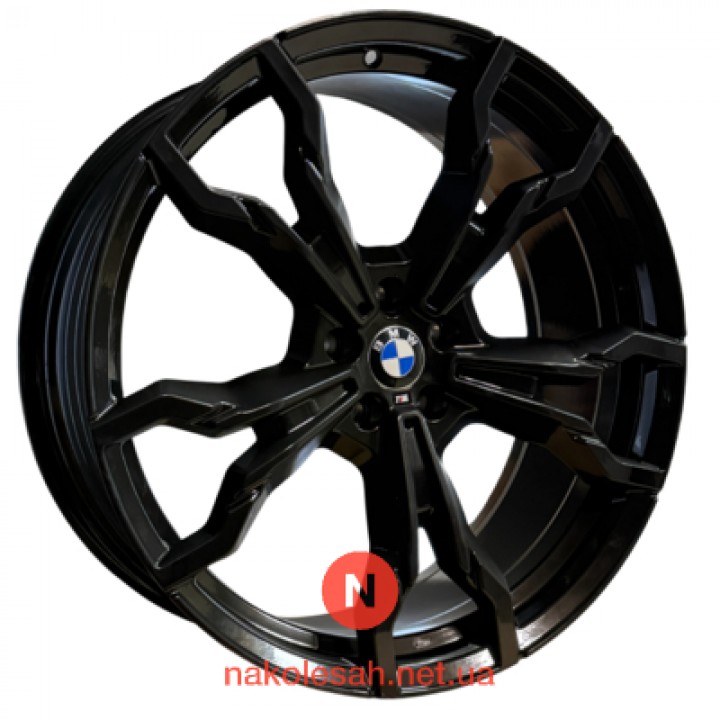 Replica B5596 8.5x21 5x112 ET30 DIA66.6 Black