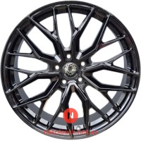 KONIGSRADER KR3 8.5x19 5x108 ET45 DIA72.6 Black