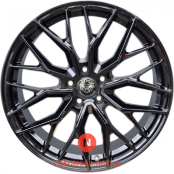 KONIGSRADER KR3 8.5x19 5x108 ET45 DIA72.6 Black