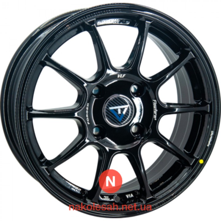 VLF ULF15 6.5x15 4x100 ET40 DIA73.1 Black
