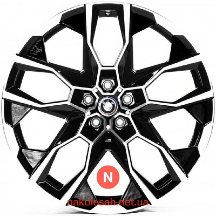 Replica B5592 9.5x21 5x112 ET37 DIA66.6 BMF