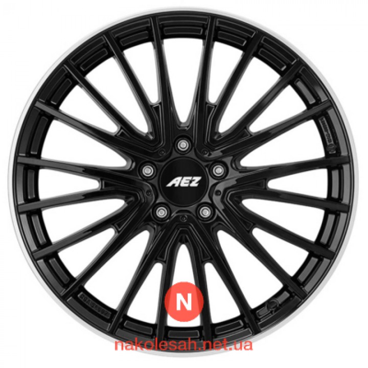 Aez Berlin 8.5x19 5x114.3 ET40 DIA64.1 Black