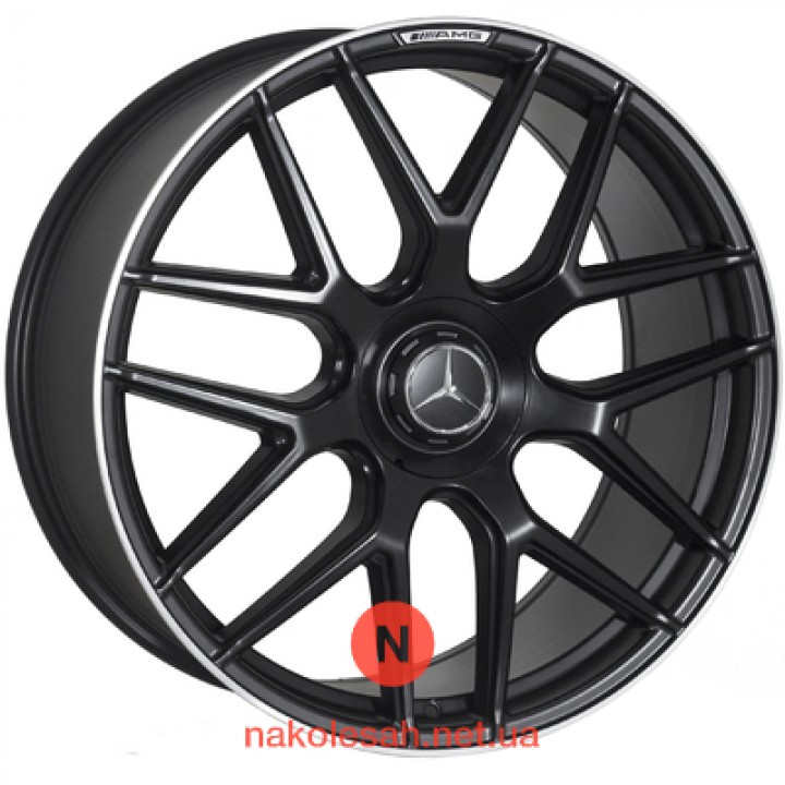 Zorat Wheels BK3S5318 10x22 5x112 ET58 DIA66.6 MBML