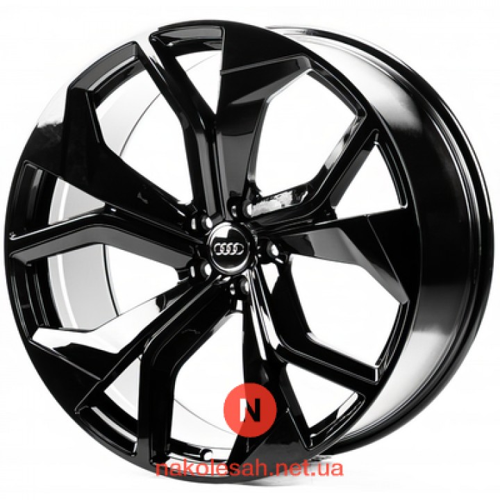 Replica A3059 10x23 5x112 ET20 DIA66.5 Black