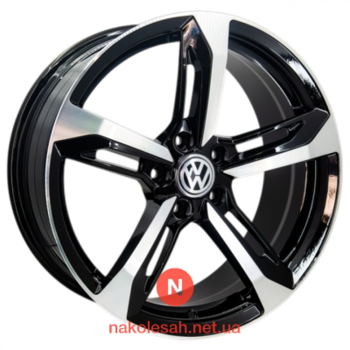 Replica Volkswagen GT DX219 8x18 5x112 ET38 DIA57.1 MB