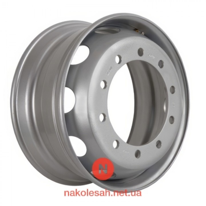 WST Mercedes, MAN, DAF 8.25x22.5 10x335 ET165 DIA281 Gray