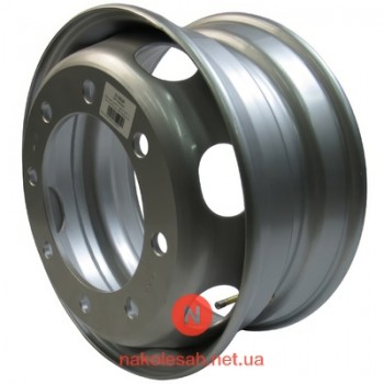 WST DAF LF, Iveco EuroCargo, МАЗ 6.75x17.5 8x275 ET140 DIA221 Gray