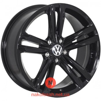 JH H3111F 8x18 5x112 ET35 DIA57.1 Black