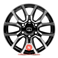 Replica TY3131 7.5x17 6x139.7 ET25 DIA106.1 BMF