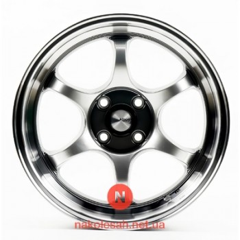 CAST WHEELS CW6088 7x16 4x100 ET35 DIA73.1 HPBL