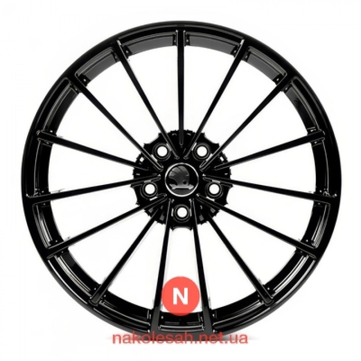Replica SK0383 8x19 5x112 ET45 DIA57.1 Black